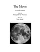 The Moon SATB choral sheet music cover